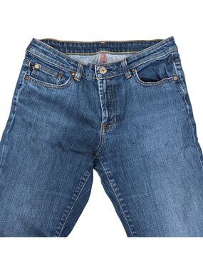 Ralph Lauren Polo Jeans Co. Modern Bootcut Stretch Denim 10x32 Blue Womens Jeans